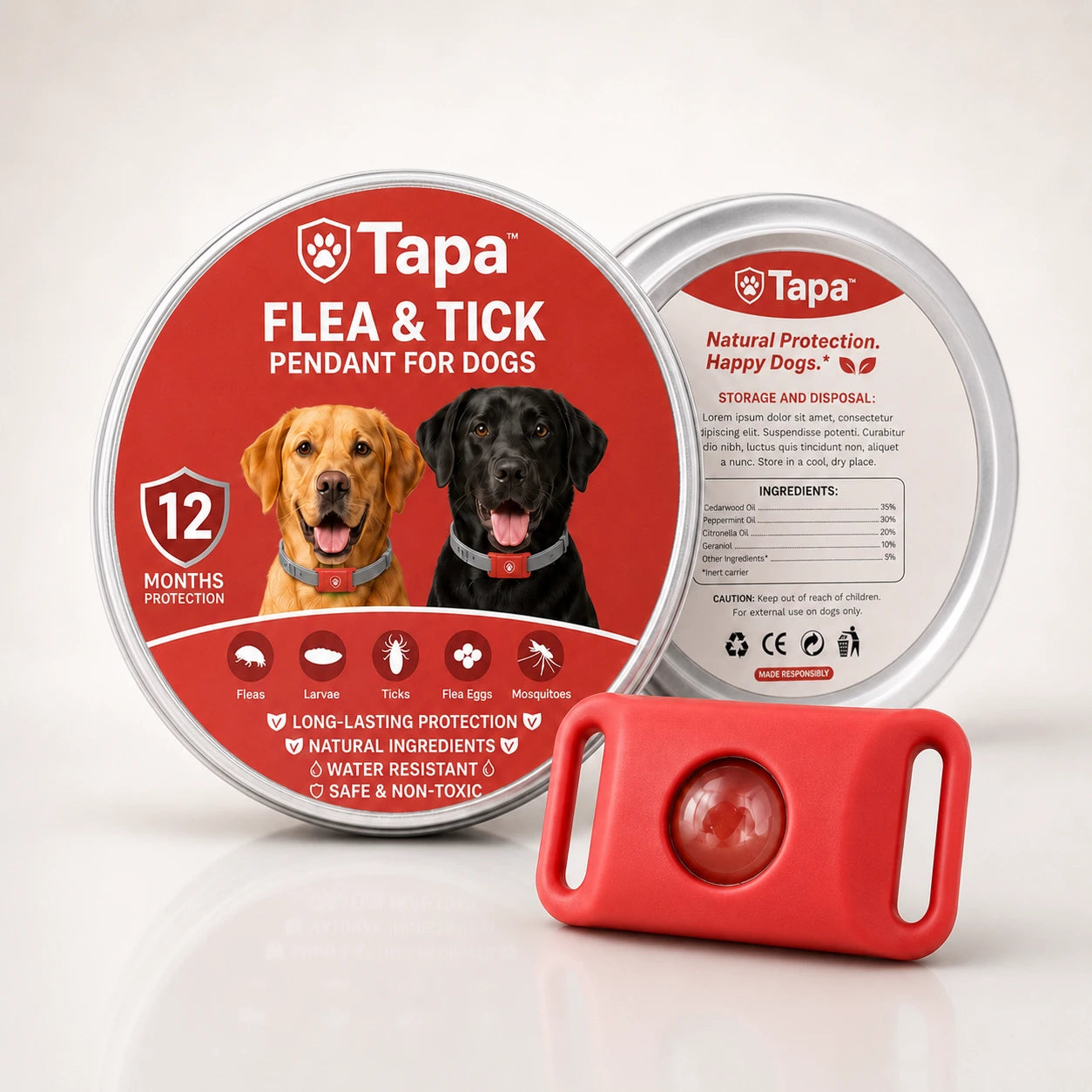 Tapa Tag™ 12 Months Flea and Tick Free