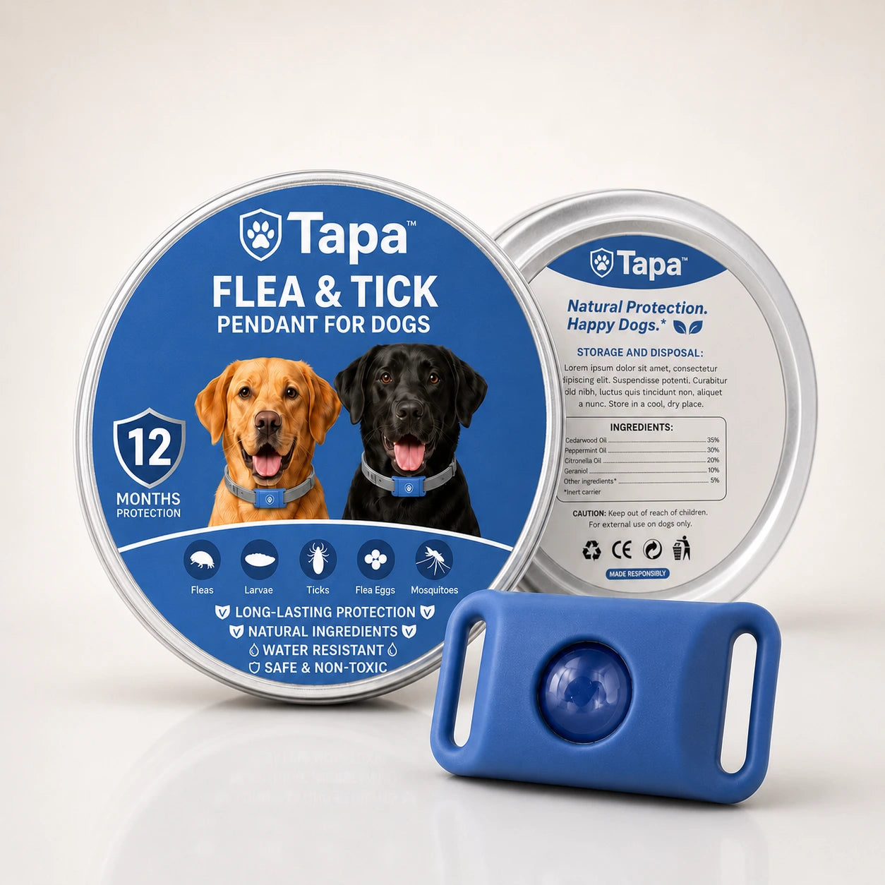 Tapa Tag™ 12 Months Flea and Tick Free